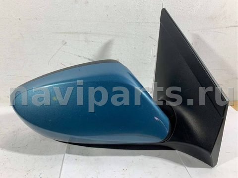 Зеркало наружное правое Hyundai i30, 2014 г., OEM 87620A6190T2U, арт. 73404451